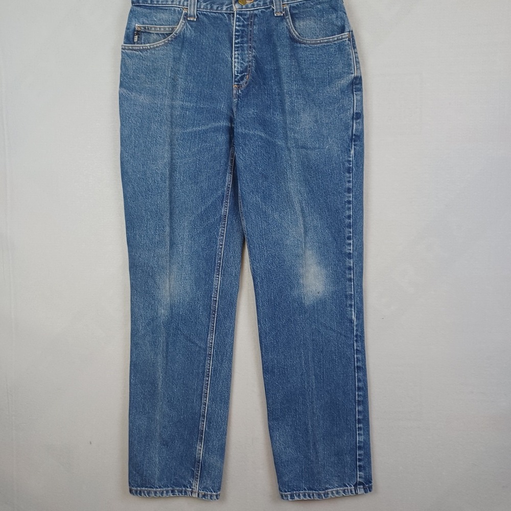 Carhartt FR Jeans Mens 34x34 Blue Denim Original Fit Flame Resistant Work Pants